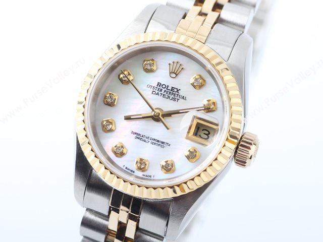 Rolex Watch ROL177 (Woman Swiss ETA2671 Automatic movement)
