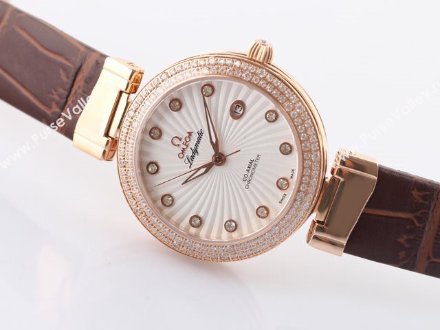 OMEGA Watch Ladymatic OM198 (Women Back-Reveal Automatic tourbillon movement)