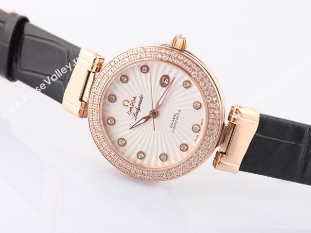 OMEGA Watch Ladymatic OM198 (Women Back-Reveal Automatic tourbillon movement)