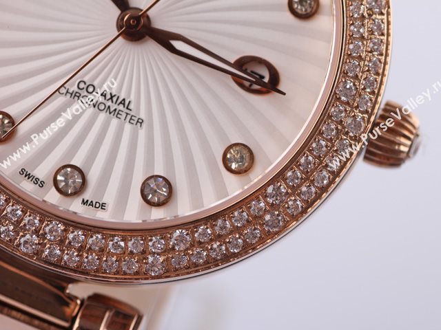 OMEGA Watch Ladymatic OM198 (Women Back-Reveal Automatic tourbillon movement)