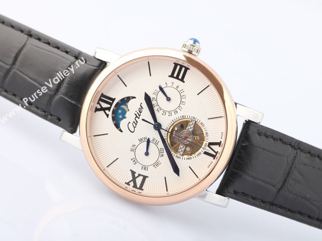 CARTIER Watch ROTONDE DE CARTIER CAR143 (Back-Reveal Automatic movement)