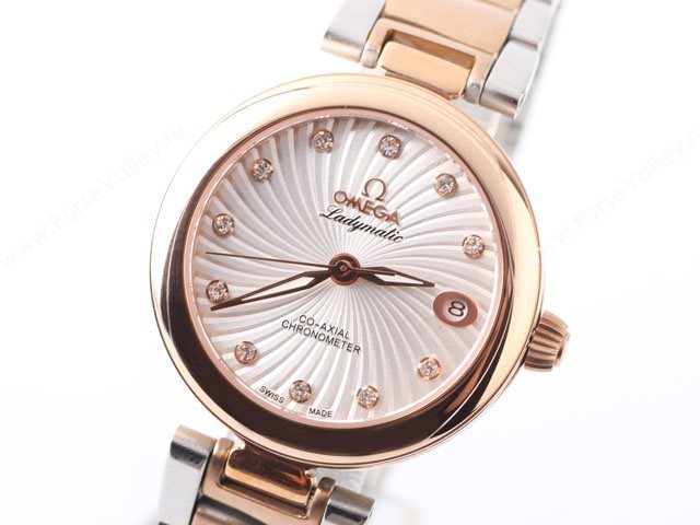 OMEGA Watch Ladymatic OM364 (Women Back-Reveal Automatic tourbillon movement)