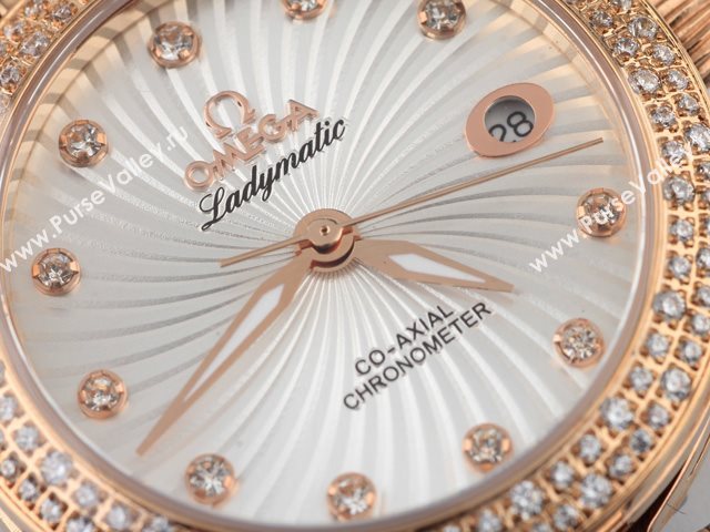 OMEGA Watch Ladymatic OM363 (Women Japanese quartz movement)