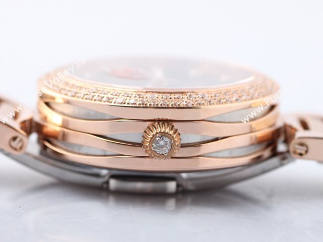 OMEGA Watch Ladymatic OM369 (Women Back-Reveal Automatic tourbillon movement)