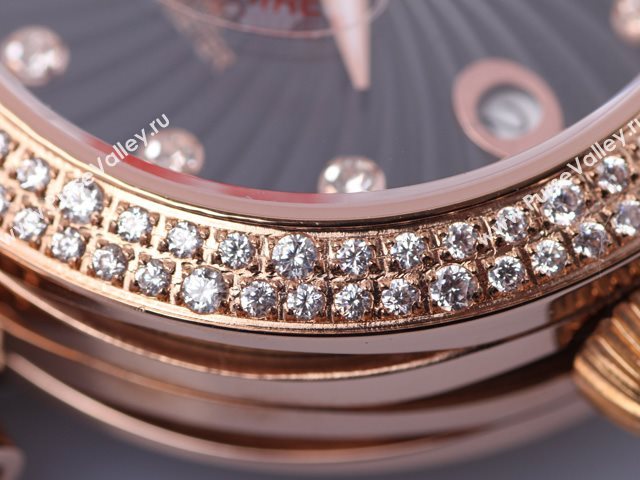 OMEGA Watch Ladymatic OM369 (Women Back-Reveal Automatic tourbillon movement)