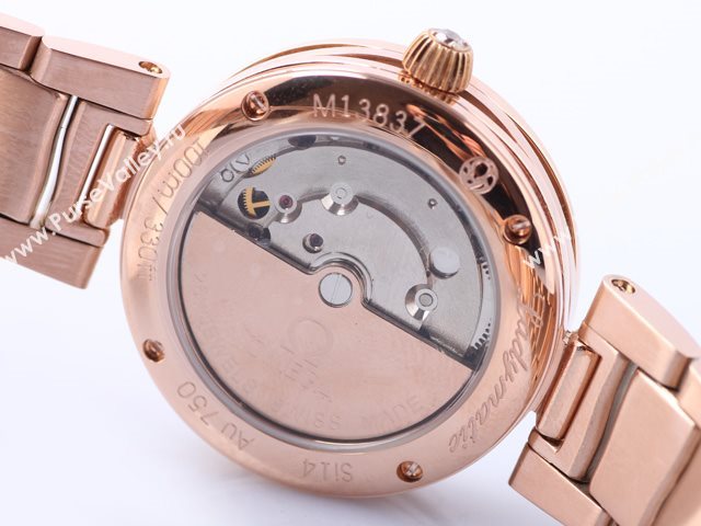 OMEGA Watch Ladymatic OM369 (Women Back-Reveal Automatic tourbillon movement)