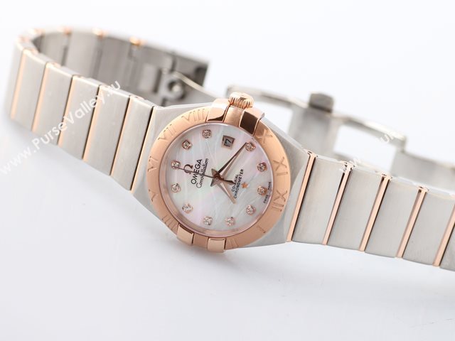 OMEGA Watch OM372 (Swiss Back-Reveal carve patterns Automatic movement)