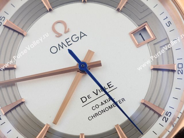 OMEGA Watch De Ville OM321 (Back-Reveal Automatic carve patterns movement)