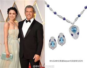 Bvlgari necklace earrings bvlgari suit 3806