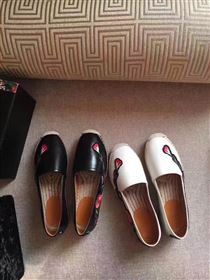 Chanel lambskin white flat shoes 3930