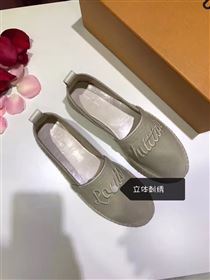 LOUIS VUITTON LV gray flat shoes 3934