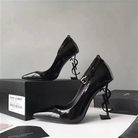 YSL heels black sandals shoes 4068