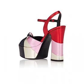 YSL heels sandals colors tri shoes 4093