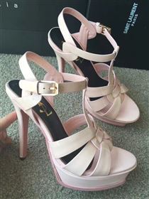 YSL tribute heels sandals pink light shoes 4147