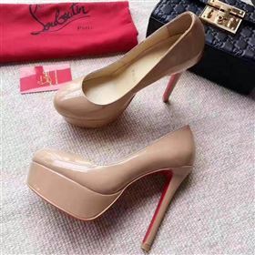 Christian Louboutin 13cm heels sandals nude soled red shoes 4162