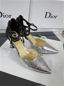 Dior heels silver sandals shoes 4178