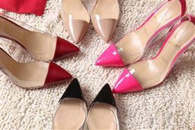 Christian Louboutin 11cm heels paint sandals shoes 4183
