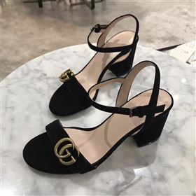 Gucci heels black sandals Shoes 4257
