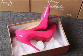 Christian Louboutin CL 11cm heels pink sandals shoes 4204