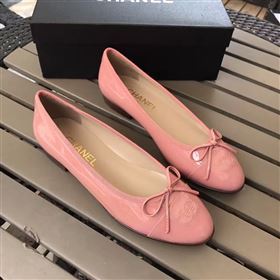 Chanel paint Ballet pink shoes 4214