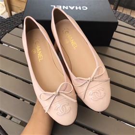 Chanel paint light Ballet pink shoes 4215