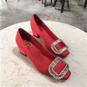 Roger Vivier RV heels red sandals shoes 4348