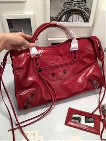 Balenciaga city wine large bag 4368