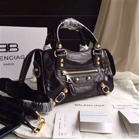 Balenciaga city black mini bag 4391