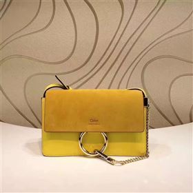 Chloe small yellow shoulder faye bag 4447