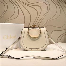 Chloe nile bracelet shoulder cream bag 4458