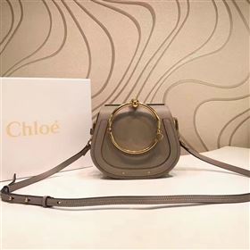 Chloe small nile bracelet shoulder gray bag 4464