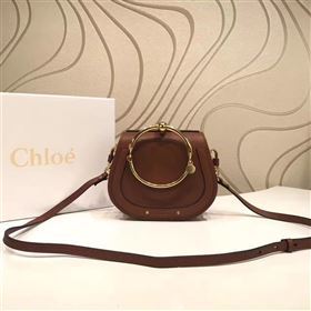 Chloe small nile bracelet coffee shoulder bag 4465