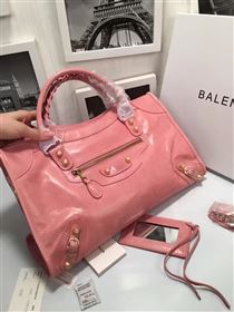 Balenciaga city pink large bag 4415