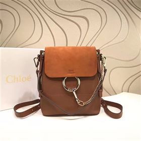 Chloe faye backpack tan bag 4433