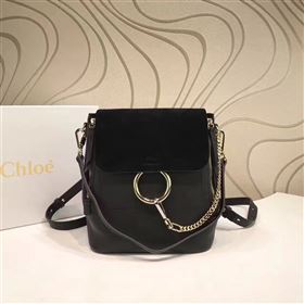 Chloe faye backpack black bag 4434