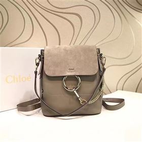 Chloe faye light backpack gray bag 4435