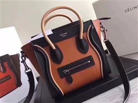 Celine nano orange v Boston black bag 4552