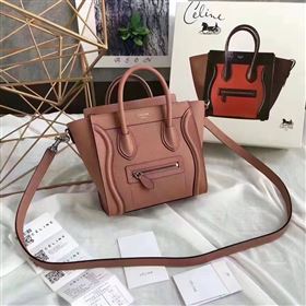 Celine nano Boston coffee bag 4563