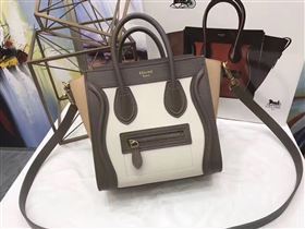 Celine nano tan Boston white bag 4569