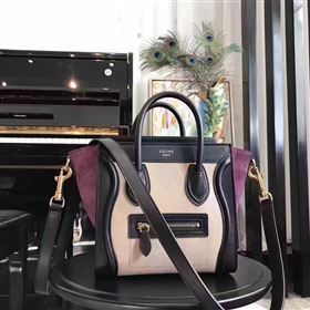 Celine nano black Boston cream bag 4572