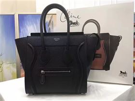 Celine medium caviar Boston black bag 4583