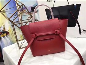 Celine small belt wine bag 4589