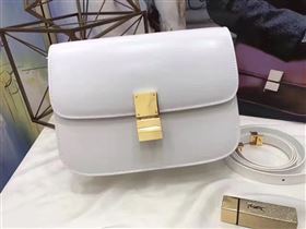 Celine classic white box bag 4647