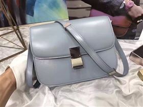 Celine classic gray box bag 4650