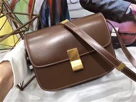 Celine tan box classic bag 4655
