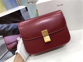Celine wine box classic bag 4660