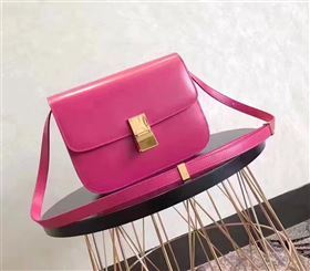 Celine classic box red rose bag 4663