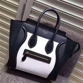 Celine medium black v Boston white bag 4671