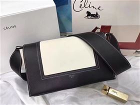 Celine black v Frame cream bag 4674