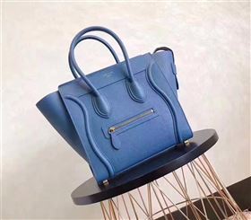 Celine medium blue Boston bag 4679